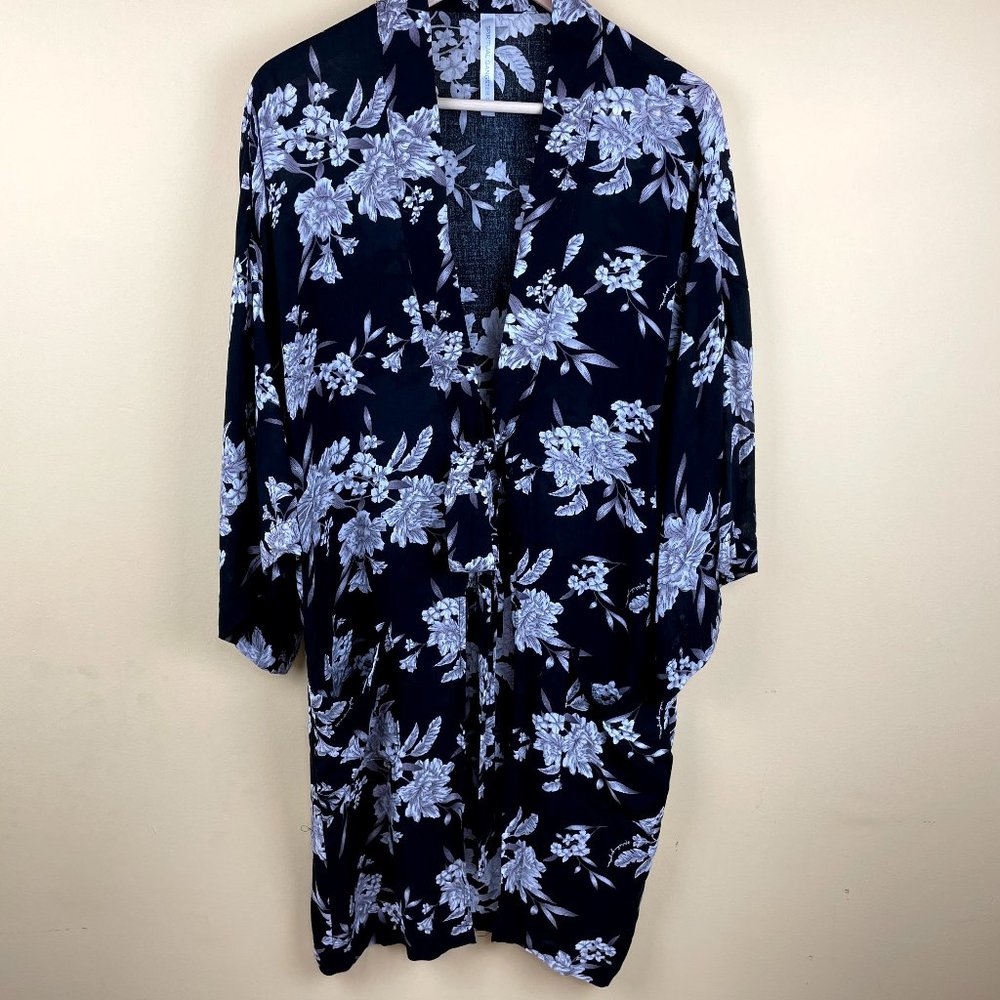 Spritual Gangster Maya Kimono Floral Pockets OS